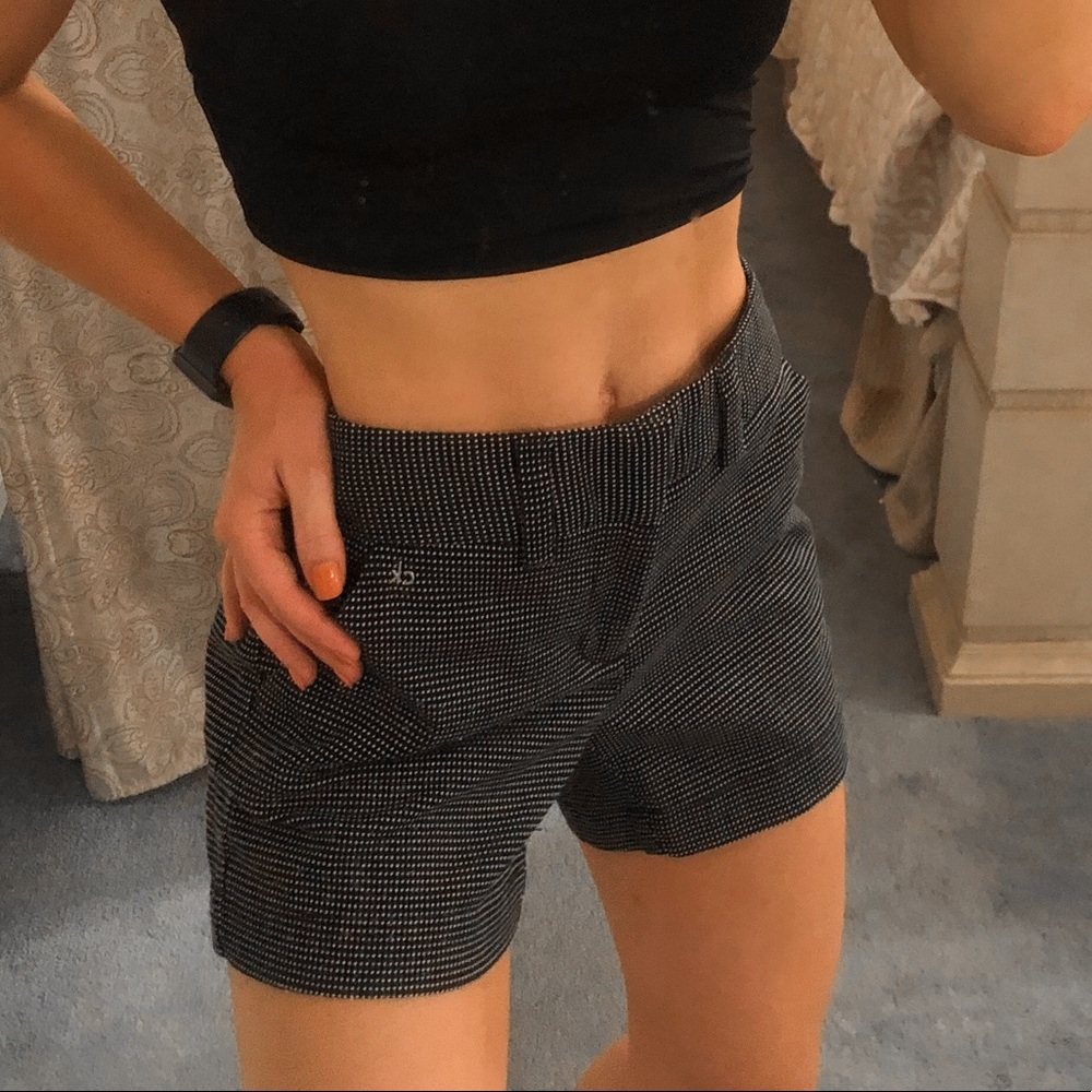 CK • Black & White Polka Dot Bermuda Preppy Shorts